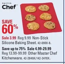 Canadian Tire Non-Stick Silicone Baking Sheet offer