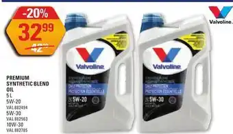 NAPA Auto Parts Premium synthetic blend oil offer