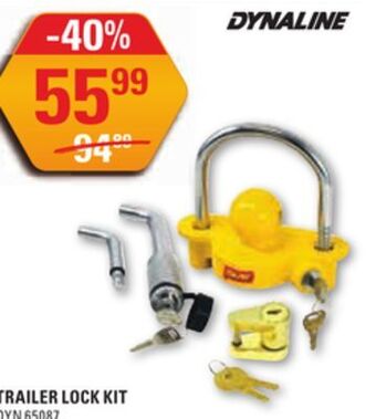 NAPA Auto Parts Trailer lock kit offer