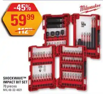 NAPA Auto Parts Shockwave™ impact bit set offer