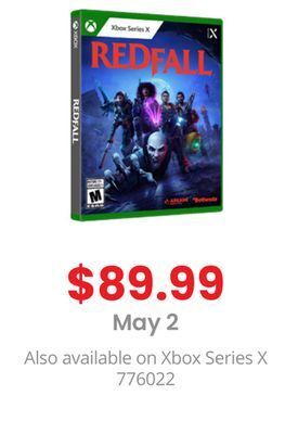 GameStop Redfall by bethesda game studio xbox series x offer