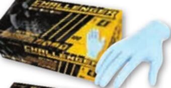 NAPA Auto Parts Blue nitrile gloves offer
