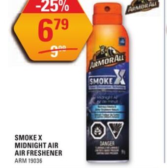 NAPA Auto Parts Smoke x midnight air, air freshener offer