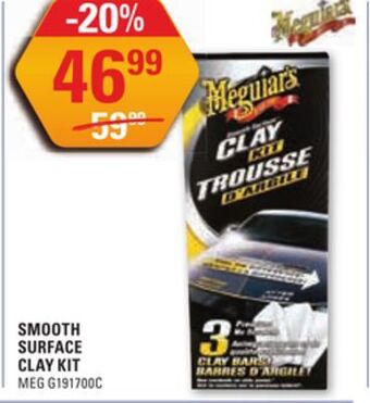NAPA Auto Parts Smooth surface clay kit offer