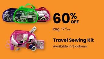 Fabricland Travel sewing kit offer