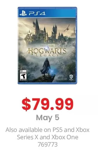 GameStop Hogwarts legacy offer
