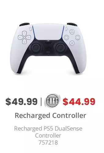 GameStop Playstation 5 dualsense wireless controller offer