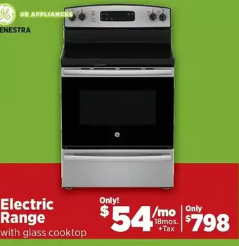 Surplus Furniture Ge stainless steel 30 electric range offer