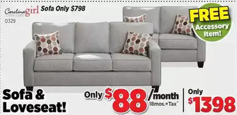 Surplus Furniture Chennay silver sofa & loveseat offer