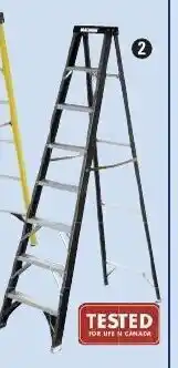 Canadian Tire Fibreglass Ladder Grade1 offer
