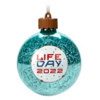 Disney Store Star wars life day 2022 light-up orb ornament offer