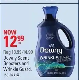 Canadian Tire Downy Scent Boosters and Wrinkle Guard offer