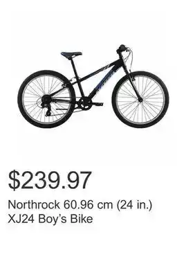 Costco Northrock 60.96 cm (24 in.) xj24 boy's bike offer