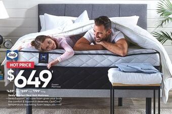 Sleep Country Sealy® perfect rest holt mattress offer