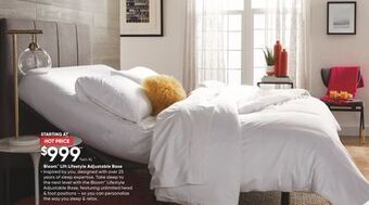 Sleep Country Bloom lift lifestyle adjustable base offer