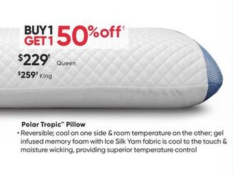 Sleep Country Polar tropic pillow offer