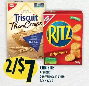 Marché Adonis Christie crackers offer