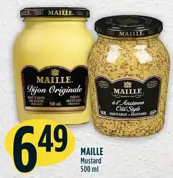 Marché Adonis Maille mustard offer