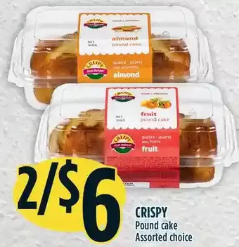 Marché Adonis Crispy pound cake offer