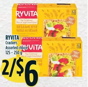 Marché Adonis Ryvita crackers offer