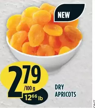 Marché Adonis Dry apricots offer