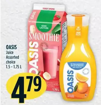 Marché Adonis Oasis juice offer