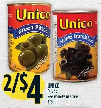Marché Adonis Unico olives offer