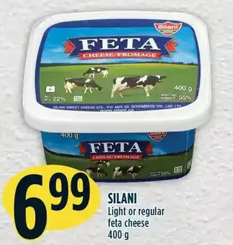 Marché Adonis Silani light or regular feta cheese offer