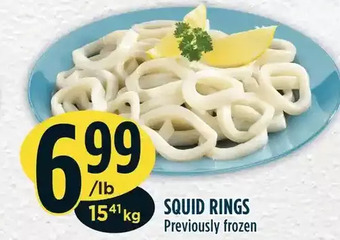 Marché Adonis Squid rings offer