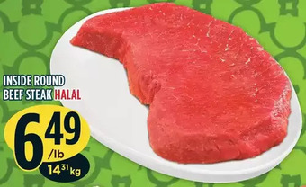 Marché Adonis Inside round beef steak offer