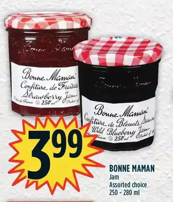 Marché Adonis Bonne maman jam offer