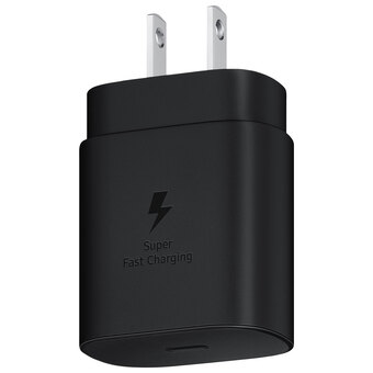 Best Buy Samsung 25w fast charging wall charger - black offer