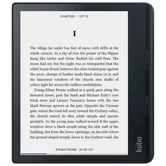 Best Buy Kobo sage hd 8 digital ereader with touchscreen (n778-ku-bk-k-ep) - black offer