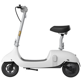 Best Buy Okai beetle ea10 pro seated electric scooter (900w motor / 54 km range / 25 km/h top speed) - white offer