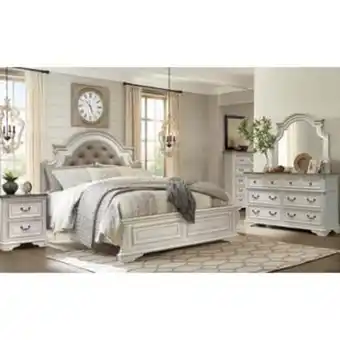 Aaron's 7-piece madison queen bedroom collection offer