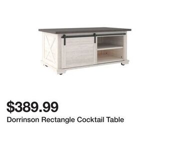 Dorrinson rectangle cocktail table