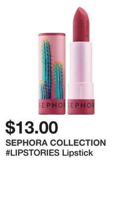 Sephora #lipstories lipstick offer