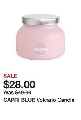Sephora Volcano candle offer