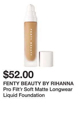 Sephora Pro filt'r soft matte longwear liquid foundation offer