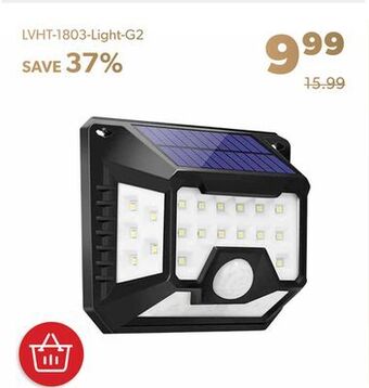 Shopper+ Solar motion sensor light 32-led pir waterproof wireless bright light - livingbasics offer