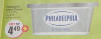 FreshCo Philadelphia Cream Cheese 227-250 g offer