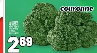 Metro BROCCOLI CROWN offer