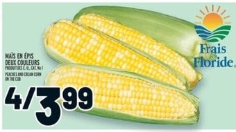 Metro PEACHES AND CREAM CORN ON THE COB offer