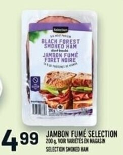 Metro SELECTION SMOKED HAM offer