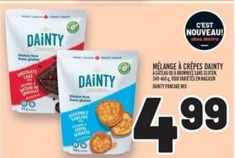 Metro Dainty Pancake Mix offer