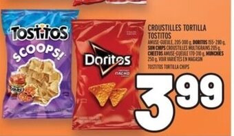 Metro CROUSTILLES TORTILLA TOSTITOS offer