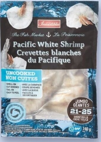 Metro Pacific White Shrimp Crevettes blanches du Pacifique offer