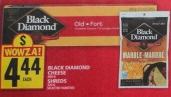 Food Basics BLACK DIAMOND CHEESE SHREDS offer