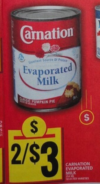 Food Basics CARNATION EVAPORATED MILK offer