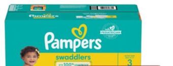 Walmart Pampers swaddlers offer